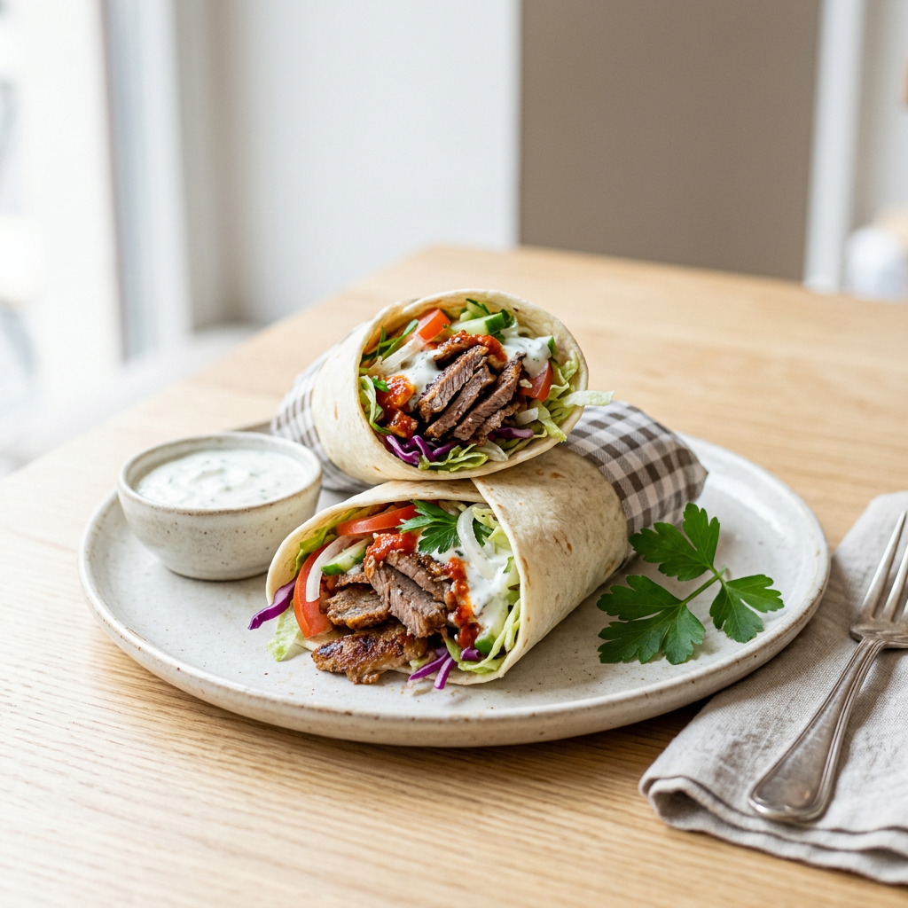 Döner Dürüm mit Kalb