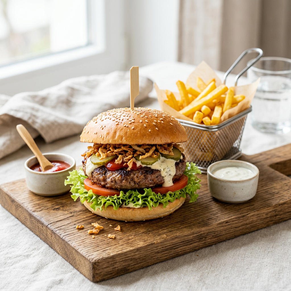 OLDSCHOOL BURGER Menü einfach